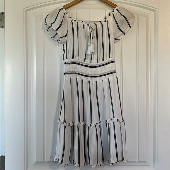 American Eagle Boho off shoulder Dress Size XS - Picture 2 of 8